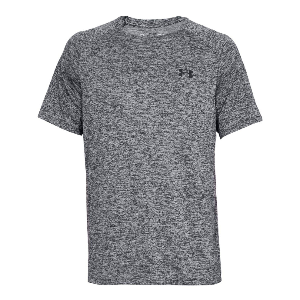 Under Armour Mens Tech 20 Short-Sleeve T-Shirt   gray (002)Black   XX-