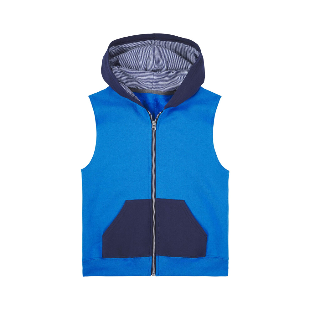 Fruit of the Loom boys Fleece & Sweatpants Vest  Vest - Pacific Blue