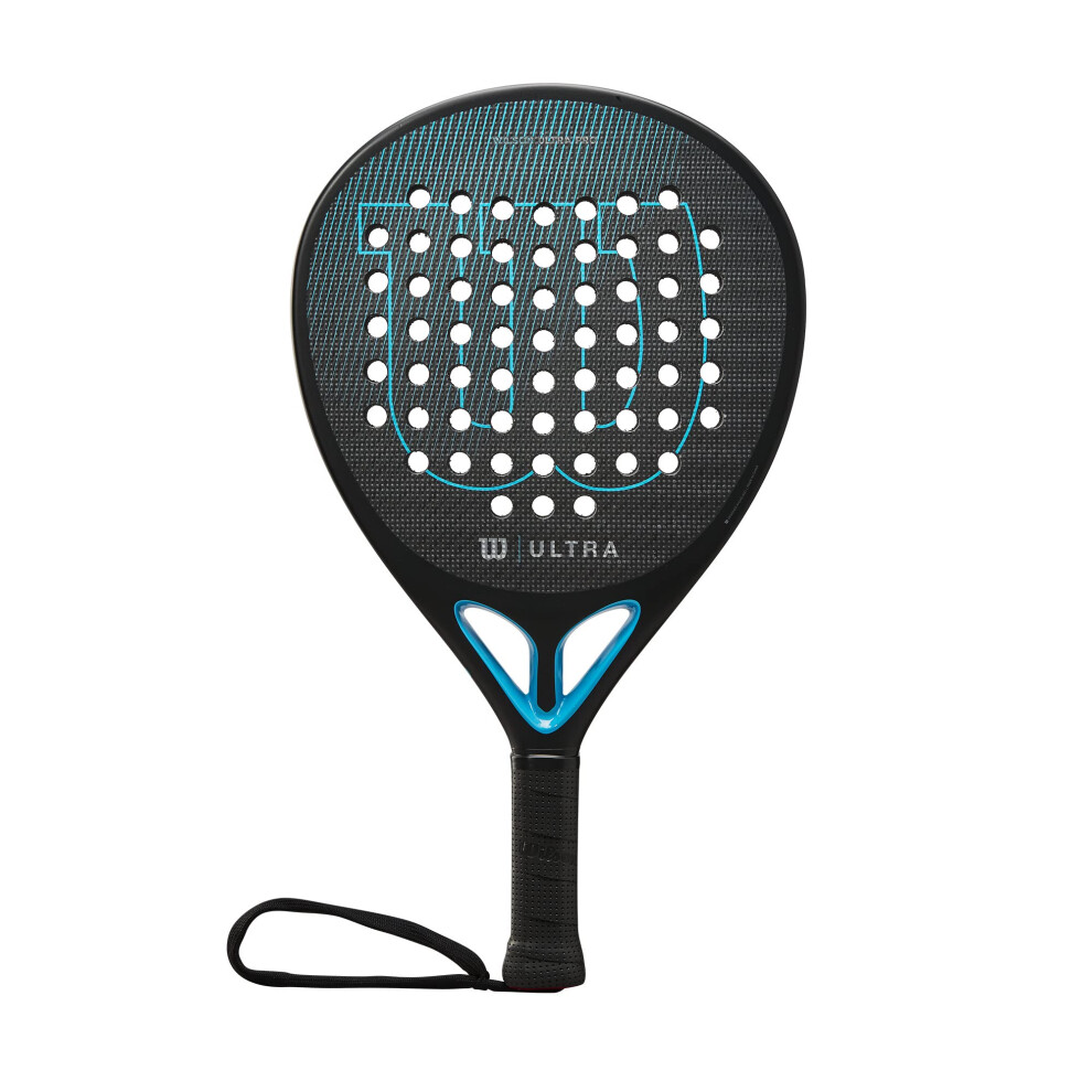 Wilson Ultra Pro V2 Padel 2 Shovel  Adults Unisex  BlackBright Blue (M