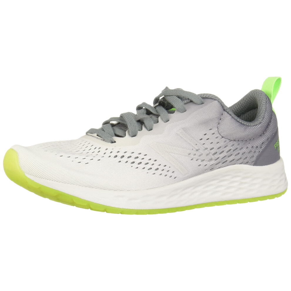 New Balance Women's Fresh Foam Arishi V3 Running Shoe  White/Grey/Lime