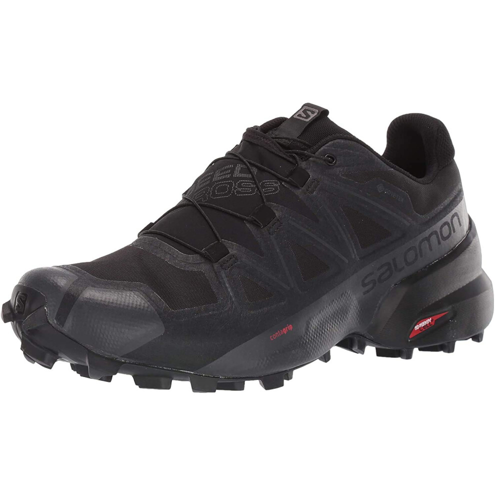 Salomon Speedcross 5 gore-tex Trail Running Shoes for Men  BlackBlackP