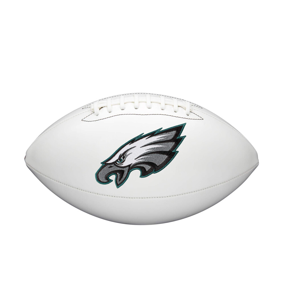 WILSON NFL Live Signature Autograph Football - Official Size Philadelp