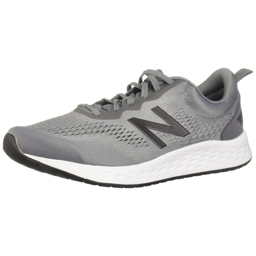 New Balance Mens Fresh Foam Arishi V3 Running Shoe  gunmetalSteelBlack