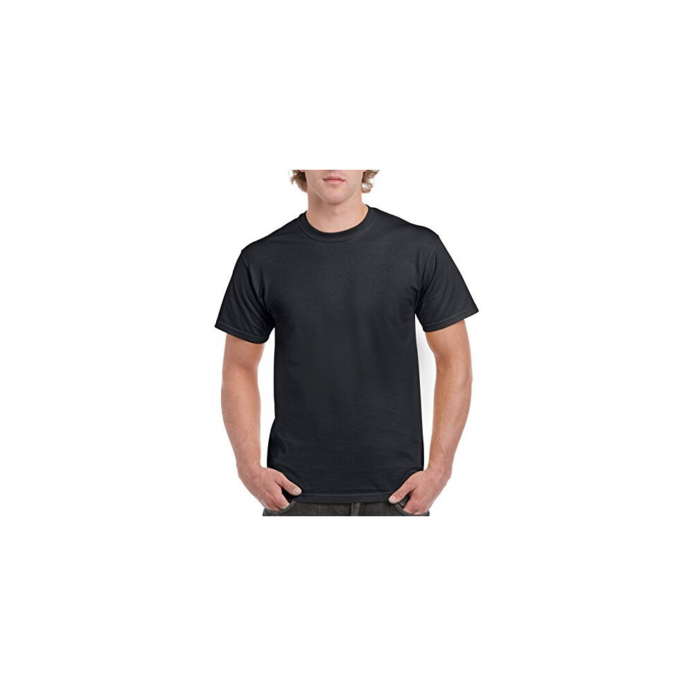 gildan Adult Ultra cotton T-Shirt  Style g2000  Multipack  Black (2-Pa