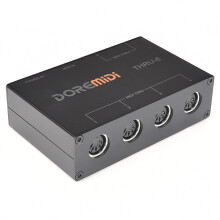 cAMOLA MIDI Thru 6 Box USB MIDI Interface 1-in 6-out MIDI Thru Box MID