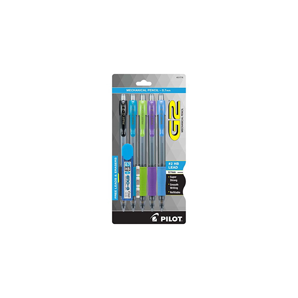 Pilot Mechanical Pencil (31776) Black/ Lime/ Purple/ Turquoise/ Periwi