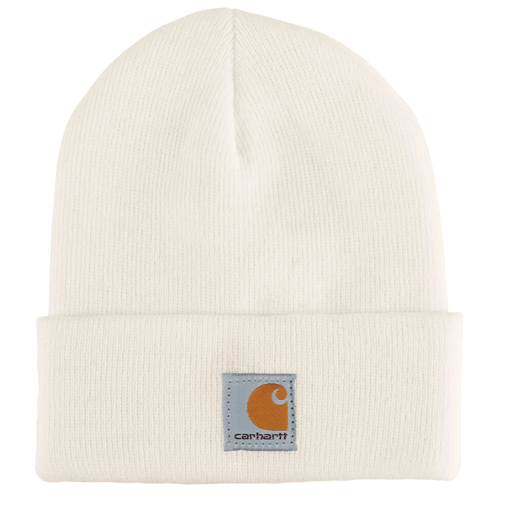 Carhartt unisex child Acrylic Watch Cold Weather Hat  Marshmallow  8-1