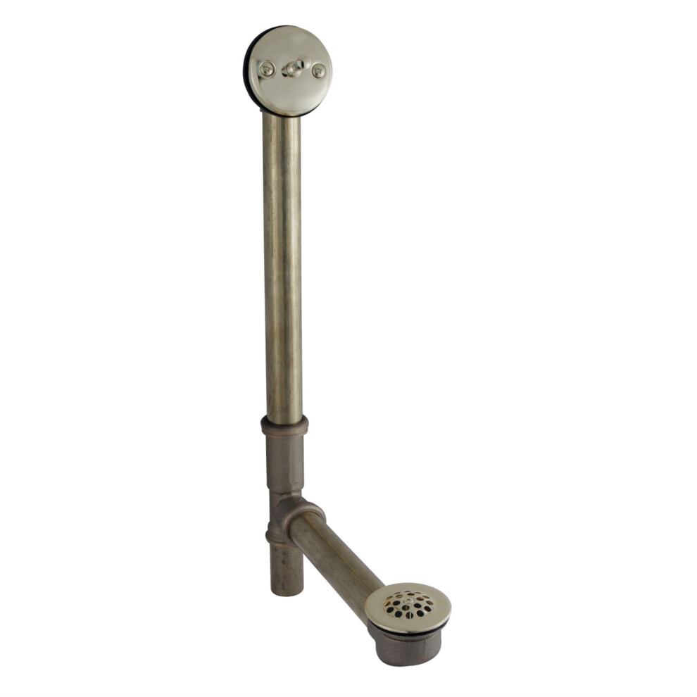 Photos - Bathtub Kingston Brass DTL1166 16"" Trip Lever Waste and Overflow Drain Polis B07DB6XVJD 