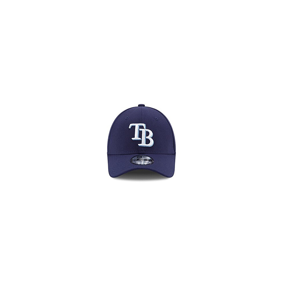 MLB Tampa Bay Rays Team Classic Game 39Thirty Stretch Fit Cap  Blue  S