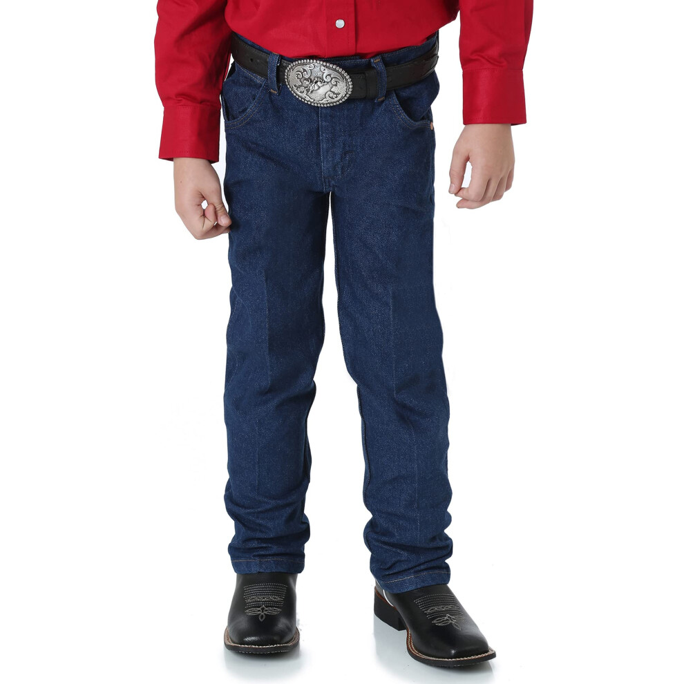 Wrangler Mens Little Boys 13MWZ cowboy cut Original Fit Jean  Prewashe