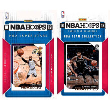 NBA Brooklyn Nets lizenziertes 2018-19 Hoops Team-Set plus 2018-19 Hoops All-Star-Set