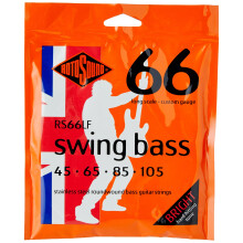Rotosound RS66LF Swing Bass 66 Edelstahl-Bassgitarrensaiten (45 65 85 105)