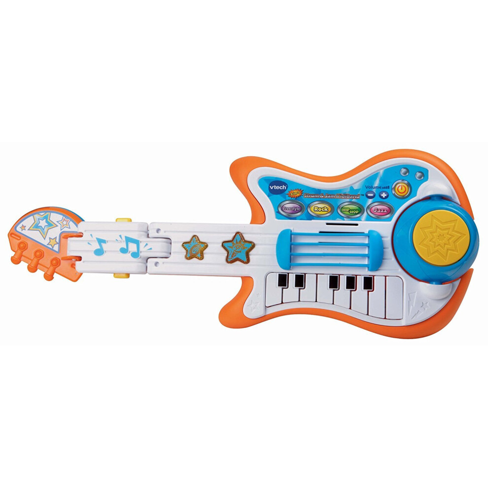 VTech Strum and Jam Kidi Musical Guitar Band (Frustration Free Packagi