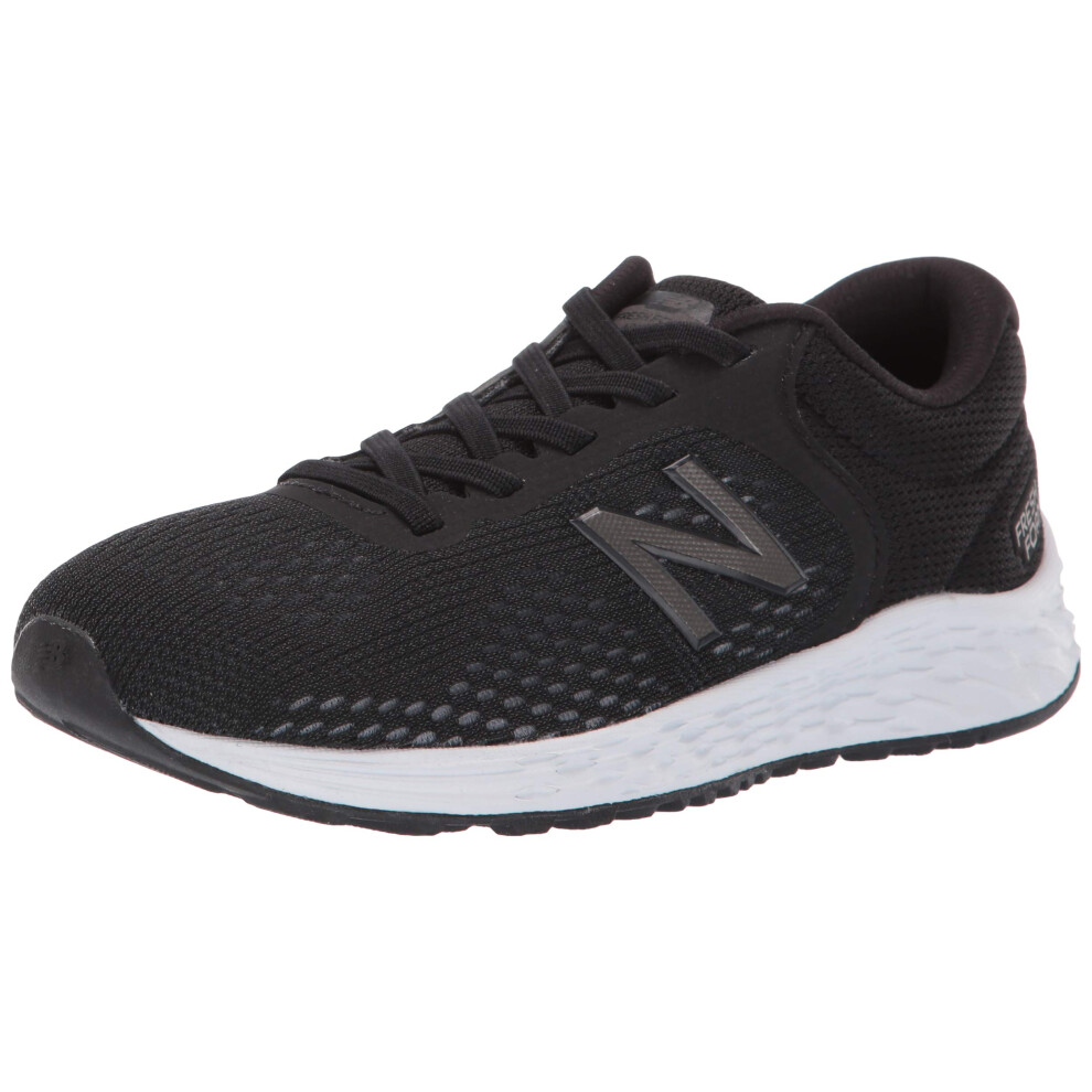 New Balance Kid's Fresh Foam Arishi V2 Bungee Running Shoe  Black/Whit