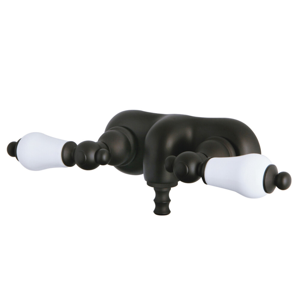 Photos - Bathtub Kingston Brass CC45T5 Vintage 3-3/8-Inch Wall Mount Tub Faucet Oil Ru