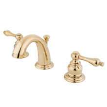 Kingston Brass KB912AL Engelsk Land Widespread Badkarspip, Polerad Mässing