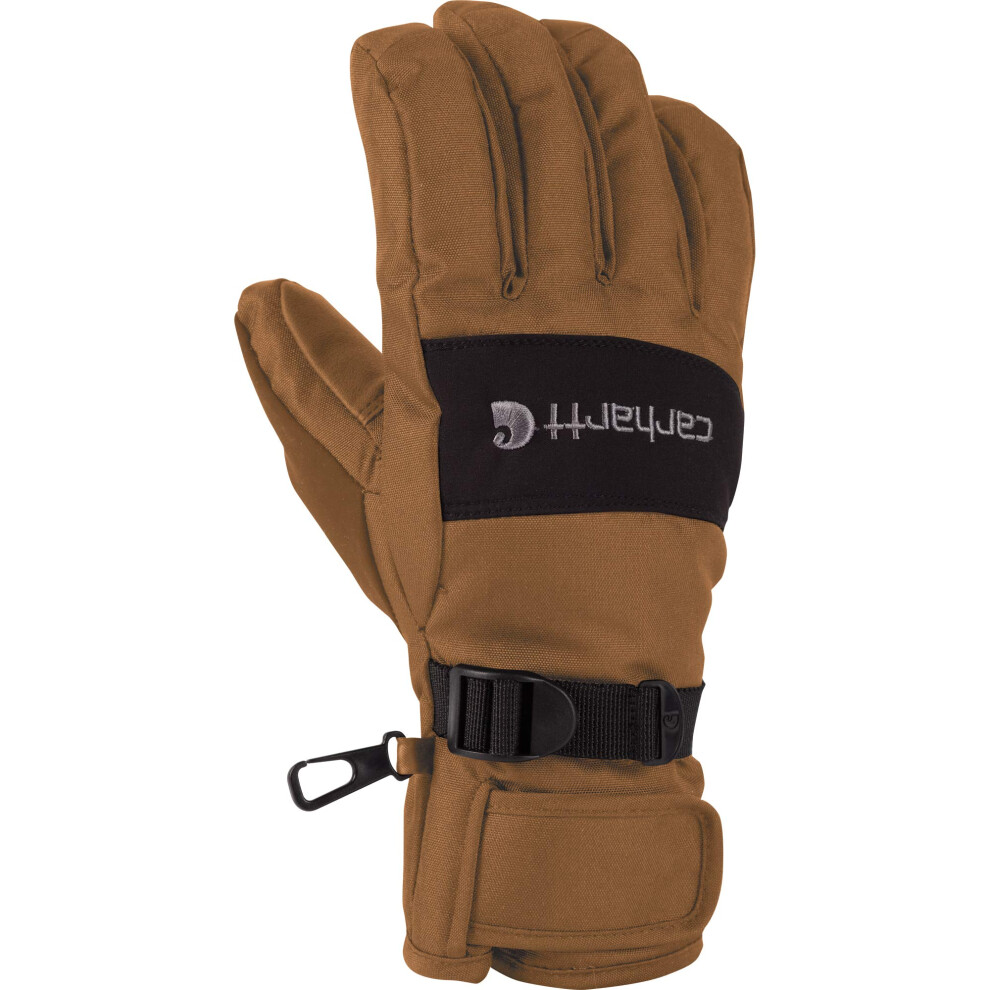 Carhartt Men's W.B. Waterproof Windproof Insulated Work Glove  Brown/B