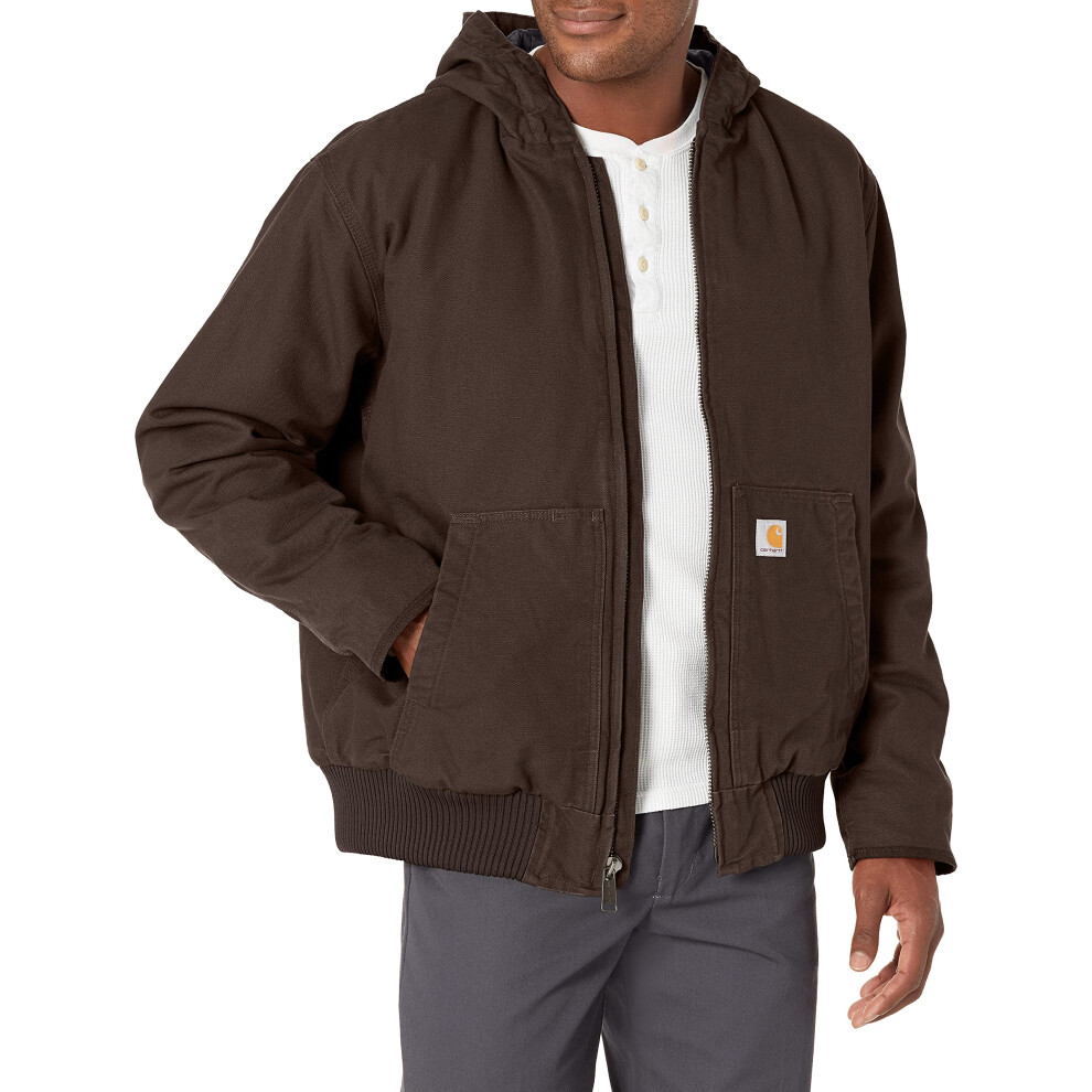 carhartt Mens Active Jacket J130 (Regular and Big  Tall Sizes)  Dark B