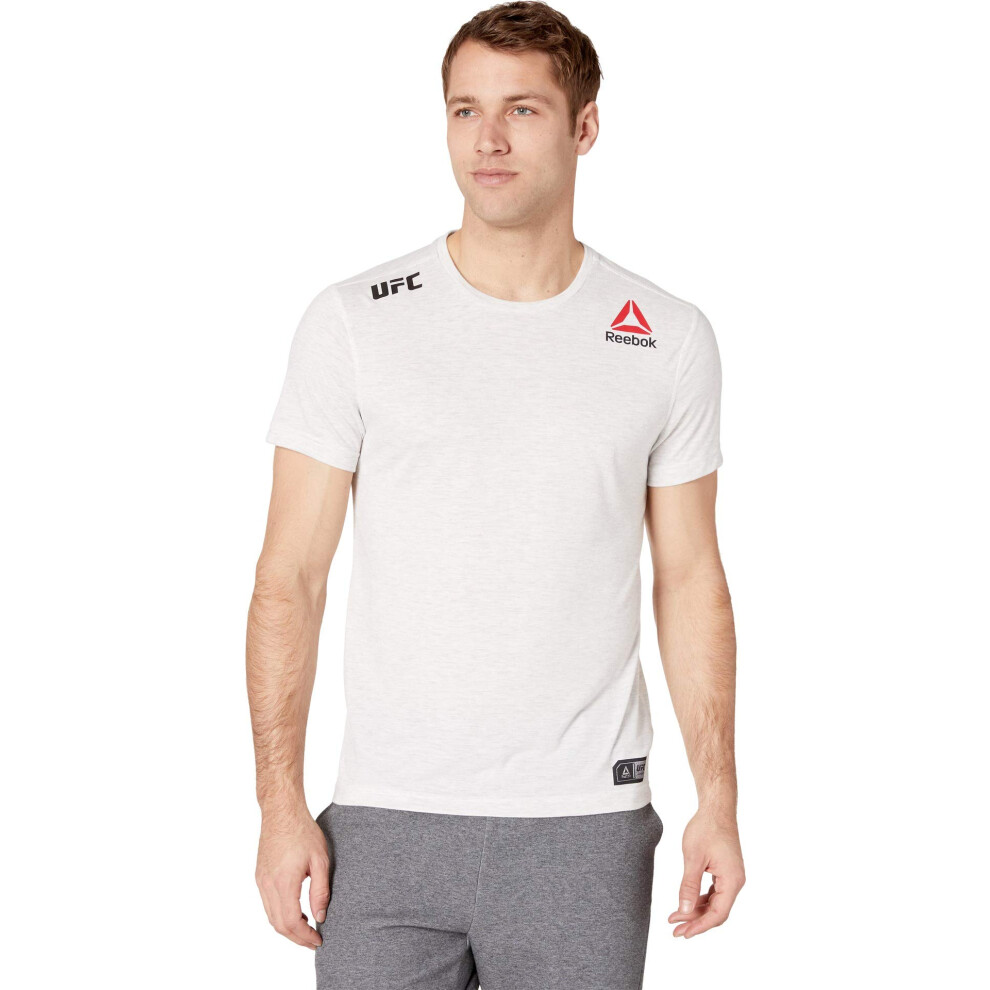 Reebok Men's Official UFC Fight Night Athletic Short Sleeve T-Shirt