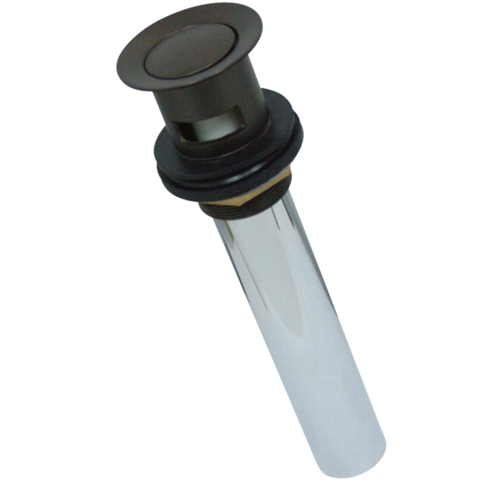 Kingston Brass Kb8105 Push Pop-Up Drain With Overflow 22 Gauge Oil R 663370132797