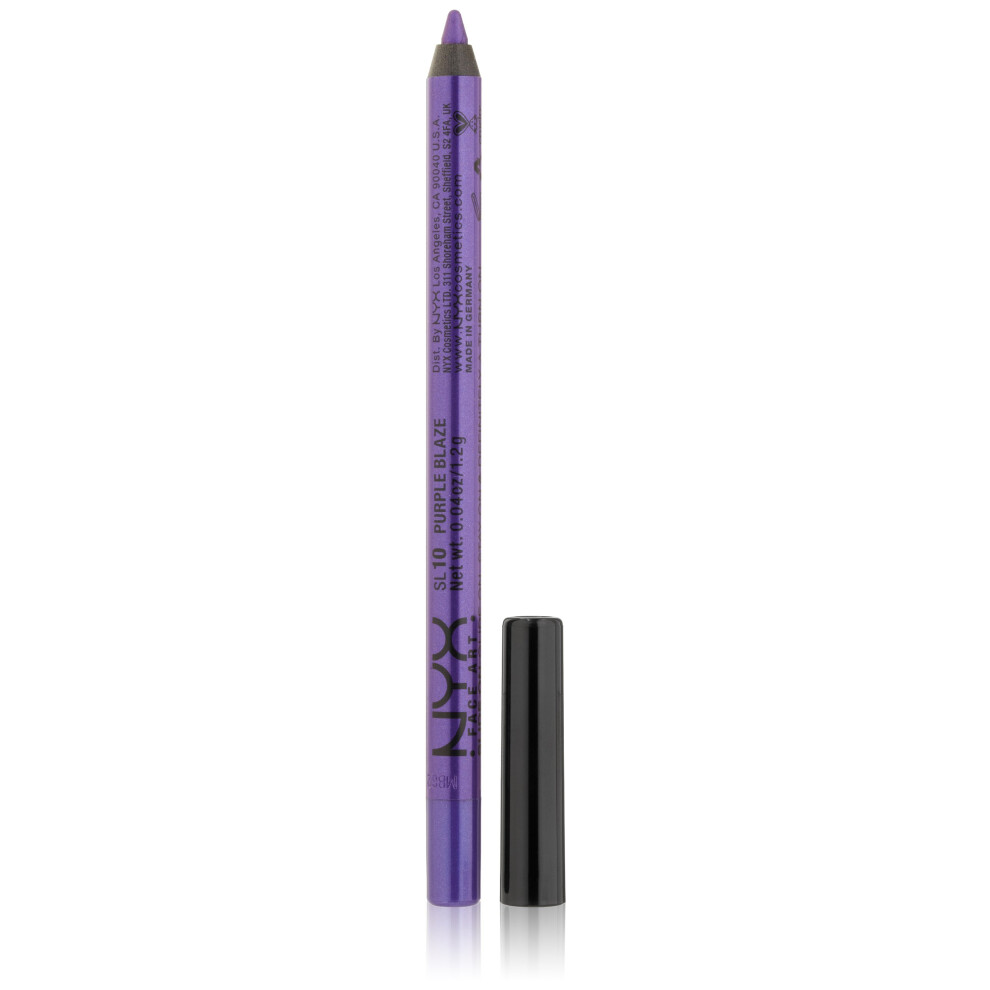 NYX PROFESSIONAL MAKEUP Slide On Pencil  Waterproof Eyeliner Pencil -