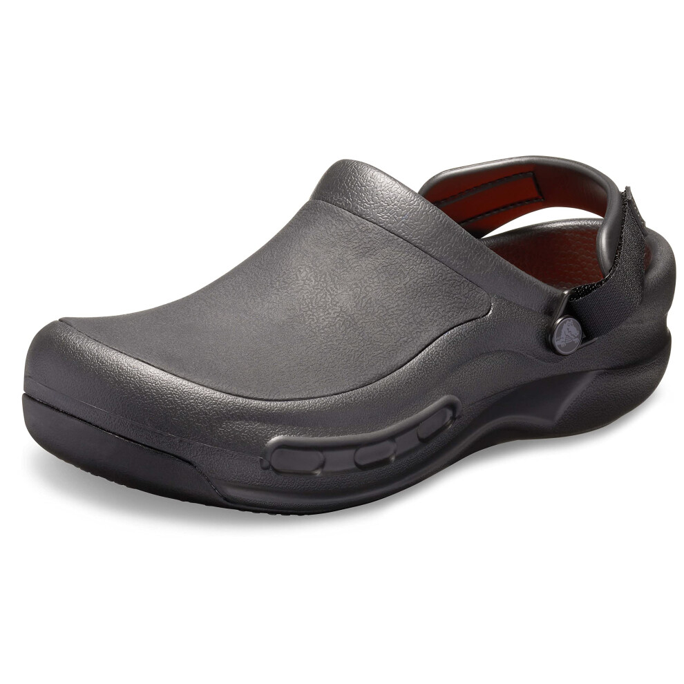 Crocs Unisex Bistro Pro LiteRide Clog  Slip Resistant Work Shoes  Blac