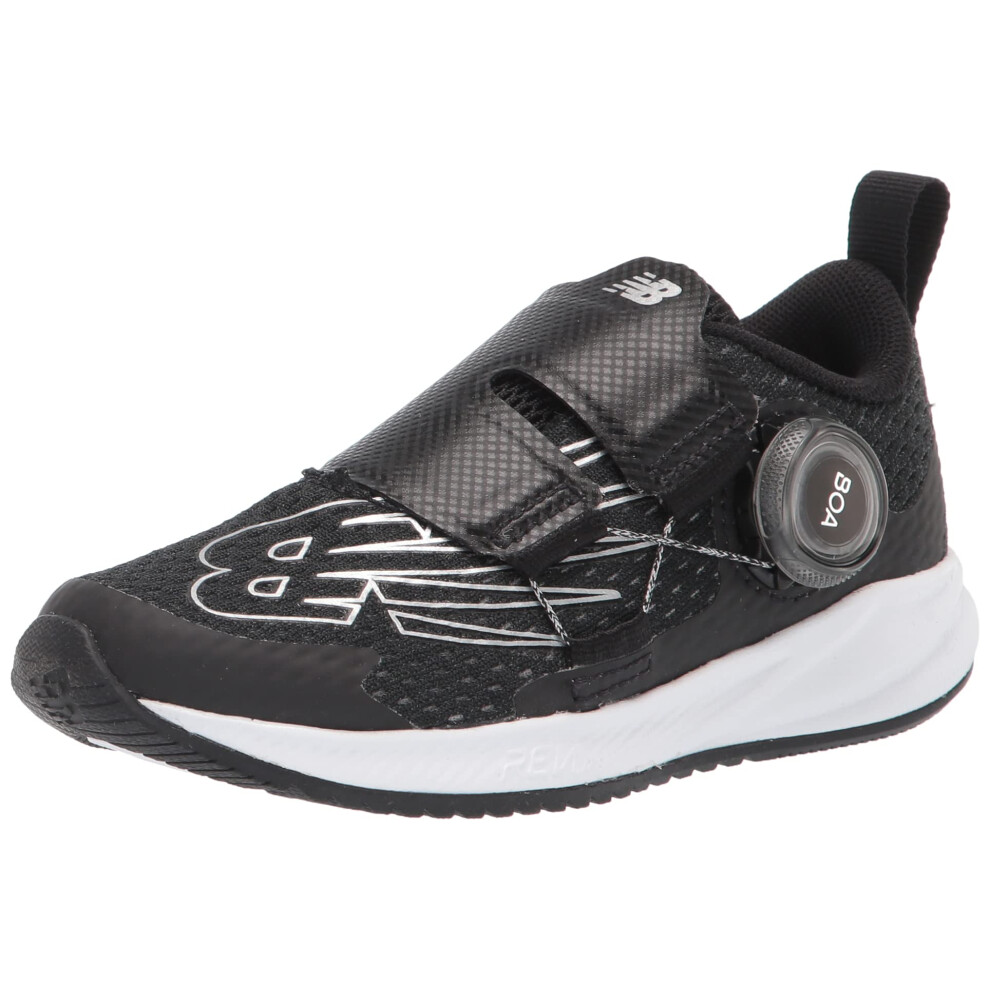 New Balance Kid's Fuelcore Reveal V3 Boa Running Shoe  Black/White  11