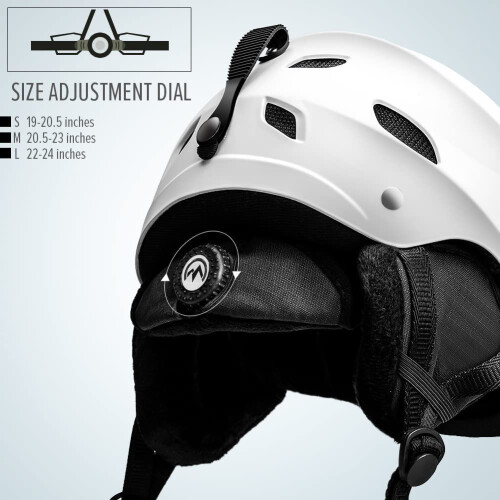 Casco da sci OutdoorMaster Kelvin - Casco da snowboard per uomo, donna e ragazzo 2