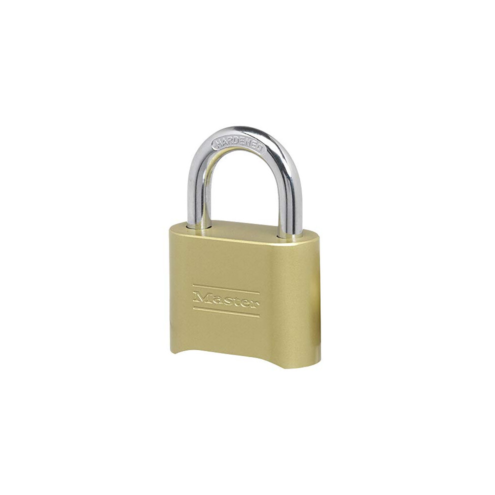 Master Lock 175D Locker Lock Set Your Own Combination Padlock  1 Pack