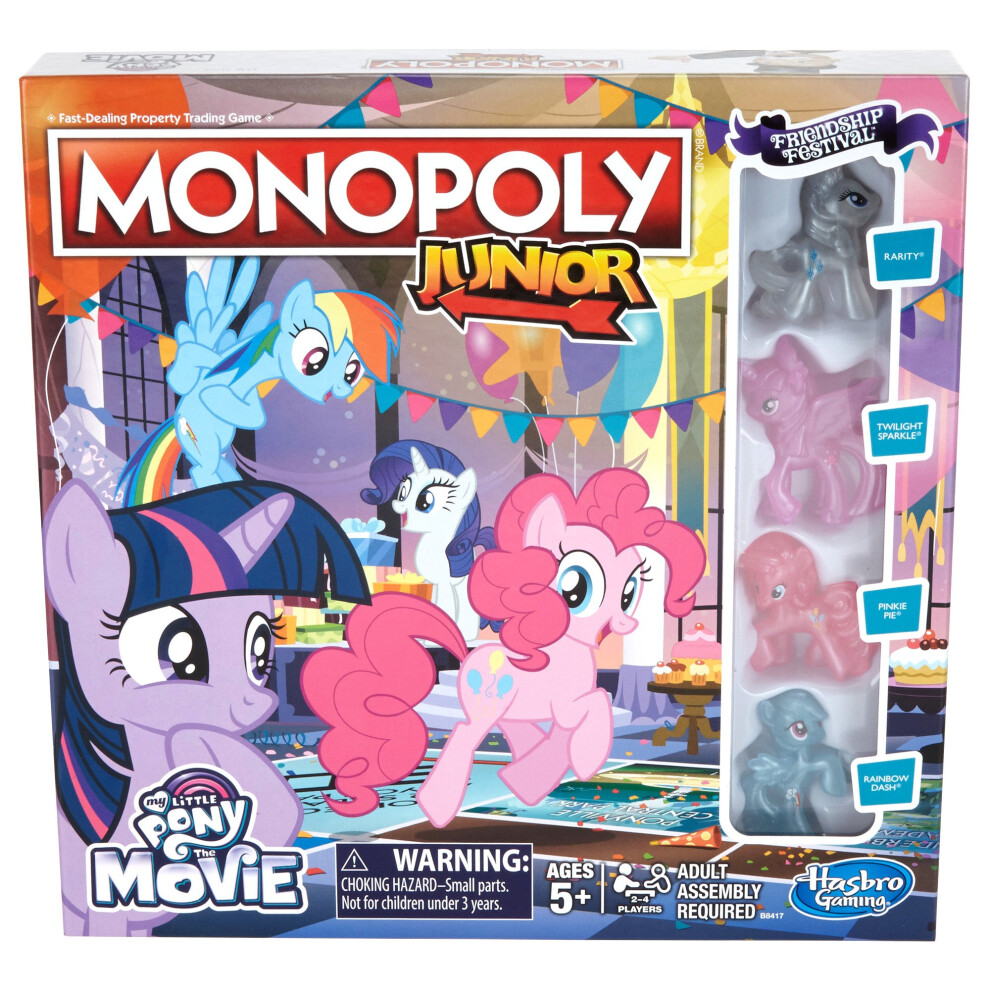 Monopoly Junior Game: My Little Pony Friendship is Magic Edition (Amaz