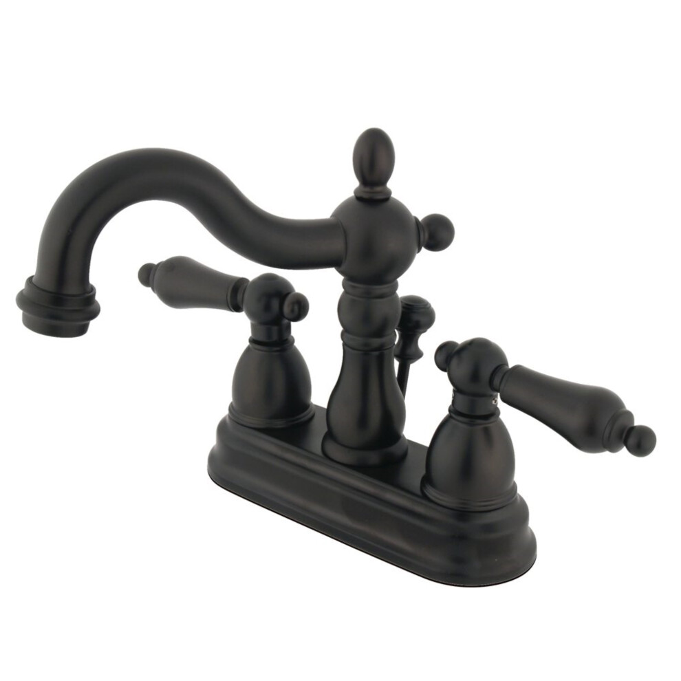 Kingston Brass Kb1605al Heritage 4 In. Centerset Bathroom Faucet Oil 663370008856