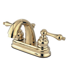 Kingston Brass KB5612AL Restoration 4 in. Centerset Bathroom Faucet  P