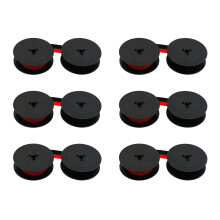 Printerfield 6 Pack compatible Typewriter Ink Ribbon for Olivetti gR4g