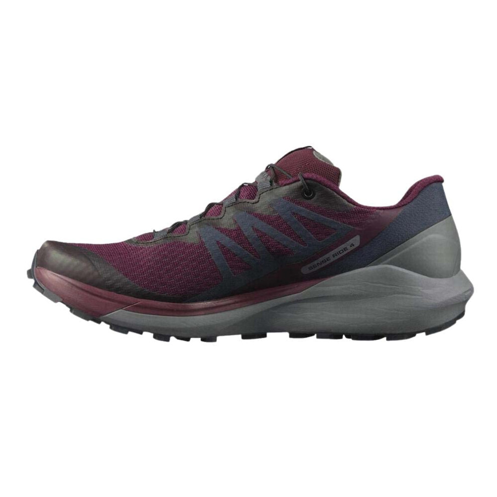 Salomon Sense Ride 4 Trail Running Shoes for Women  Wine TastingQuiet