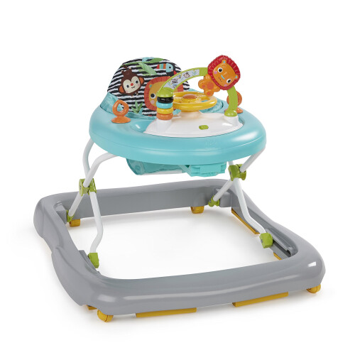 Bright Starts Bright Starts Zig Zag Zebra Walker with Easy Fold Frame for Storage  A