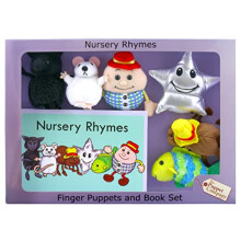 The Puppet Company Traditional Story Sets Nursery Rhymes Book and Fing