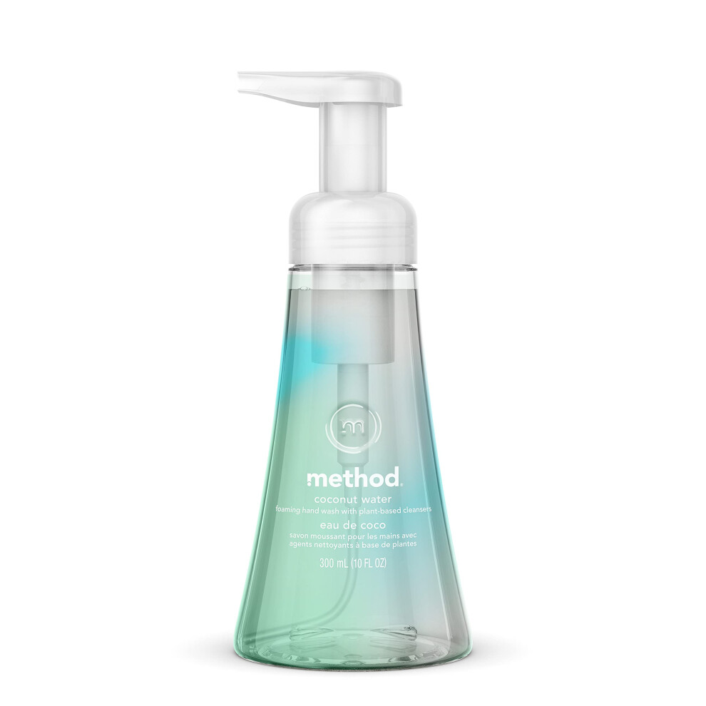 Photos - Shower Gel Method Foaming Hand Wash coconut Water Biodegradable Formula 10 Fl