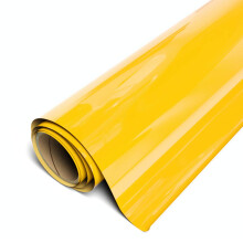 Siser EasyWeed Stretch Matte HTV 11,8"" x 5FT rol - opstrijkbaar warmteoverdracht vinyl - (geel - HEX #FFB81C)