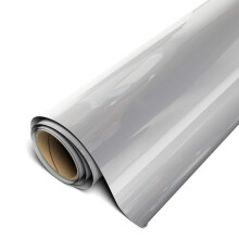 Siser EasyWeed Stretch Semi-Gloss HTV 11.8" x 5FT Rol - Strijkbare Vinyl - (Zilver - HEX #A6A9AA)