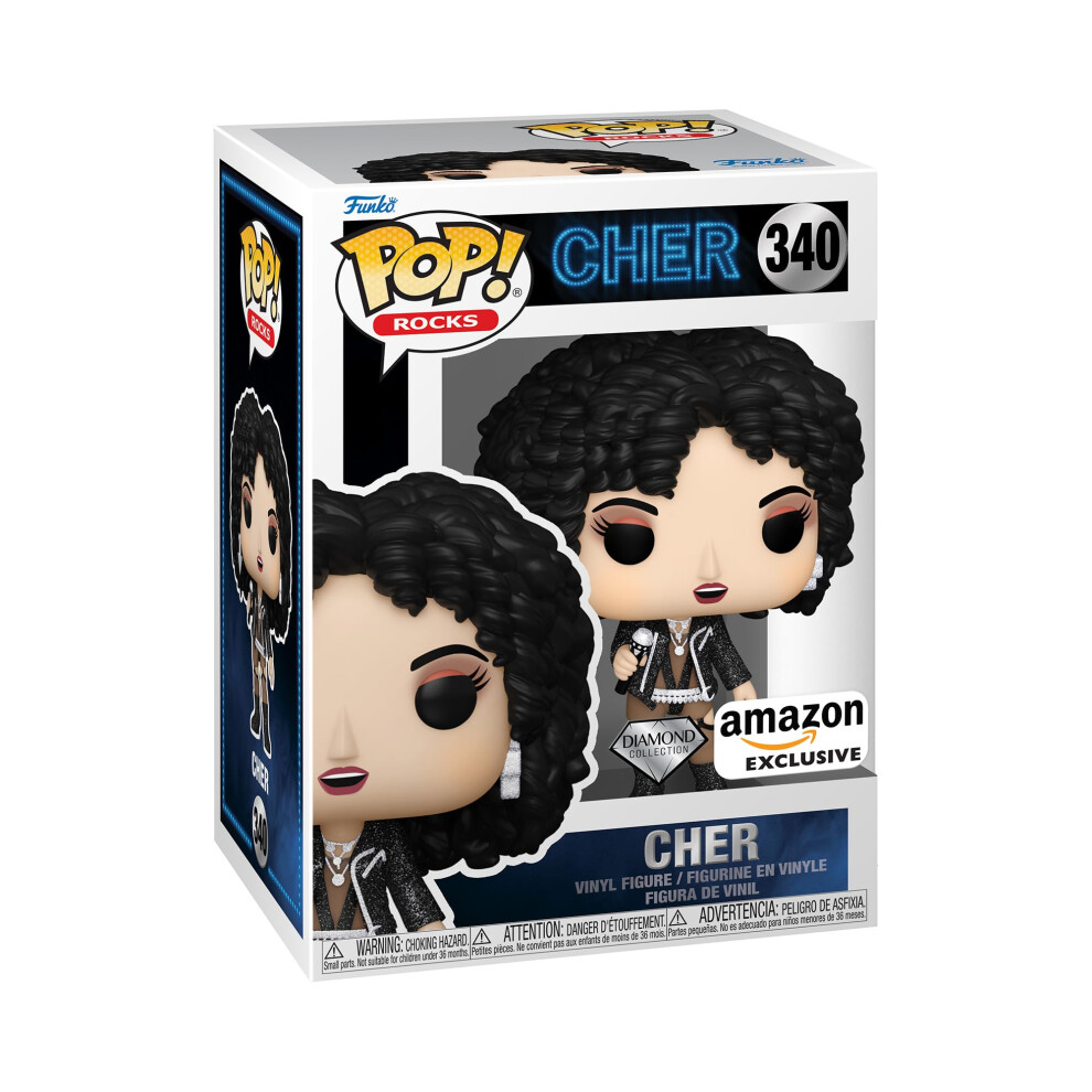 Funko Pop! Rocks: Cher - If I Could Turn Back Time  Diamond Glitter  A