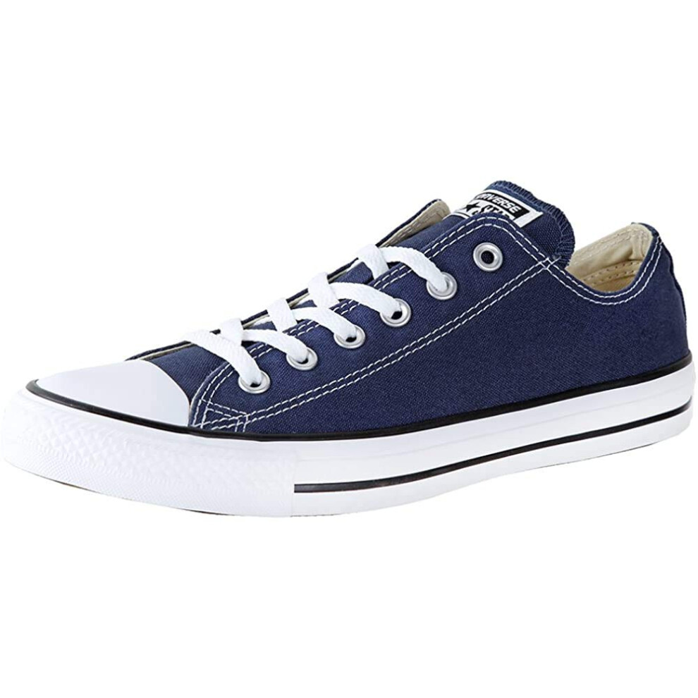 Converse Men's Chuck Taylor All Star Stripes Sneakers  Navy/White  10.