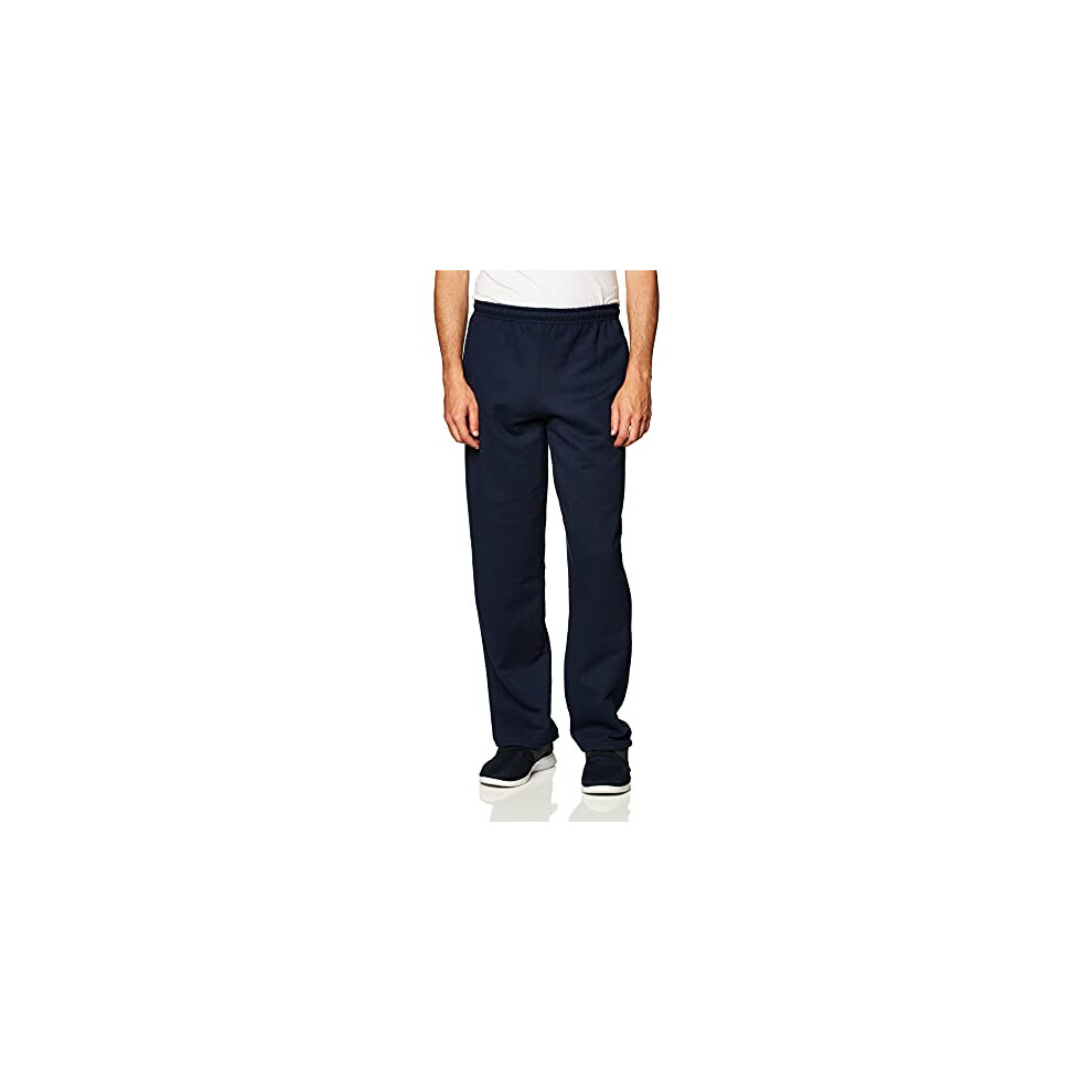 Gildan Adult Fleece Open Bottom Sweatpants with Pockets  Style G18300