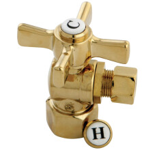 Kingston Brass CC43102ZX 1/2"" FIP X 3/8"" OD Compression Angle Valve