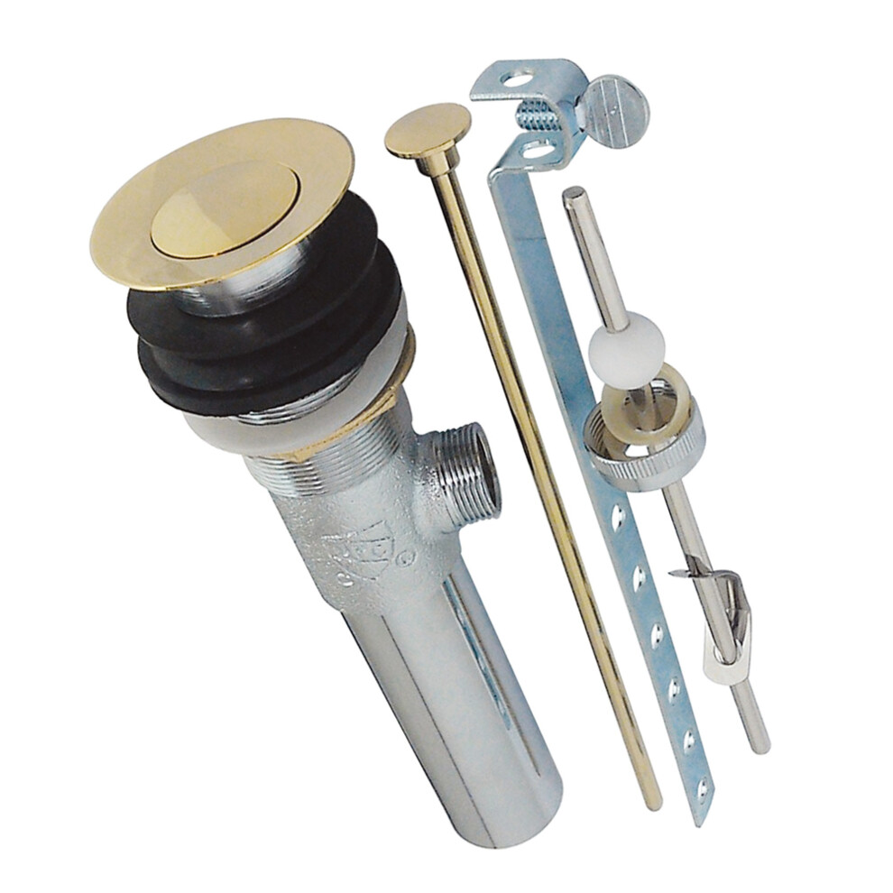 Kingston Brass Kb1002 Brass Pop-Up Drain With Overflow Hole 22 Gauge 663370520006