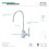Kingston Kingston Brass KS7191NL Naples Einhebel-Wasserfilterhahn 2