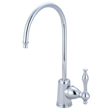 Kingston Brass KS7191NL Naples Engreppspip för Vattenfiltrering, Polerad Krom