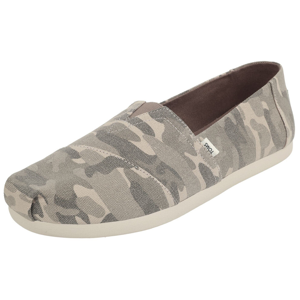 TOMS - Mens Alpargata Slip-On Shoes  Size: 8.5 D(M) US  Color: Taupe G