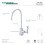 Kingston Kingston Brass KS7191FL Royale Einhebel-Wasserfilterhahn 2