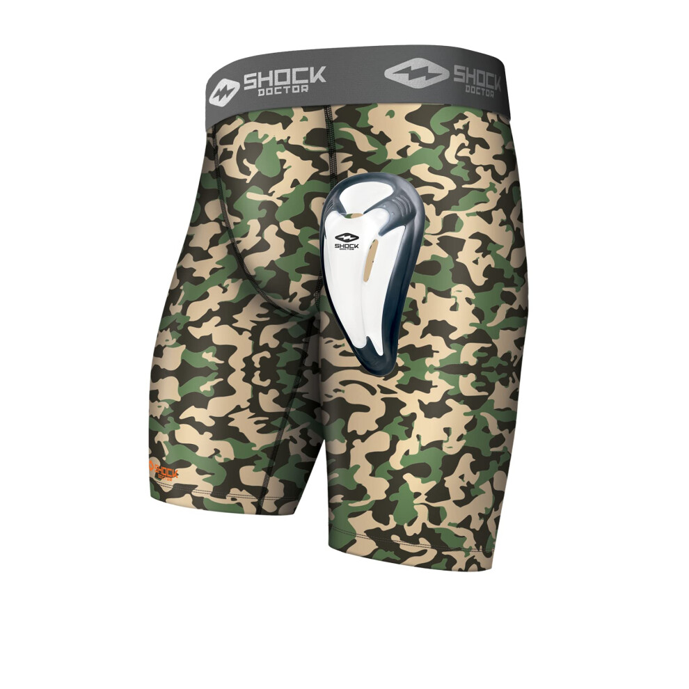 Shock Doctor Supporter  compression Shorts wAthletic cup  Adult  Ameri