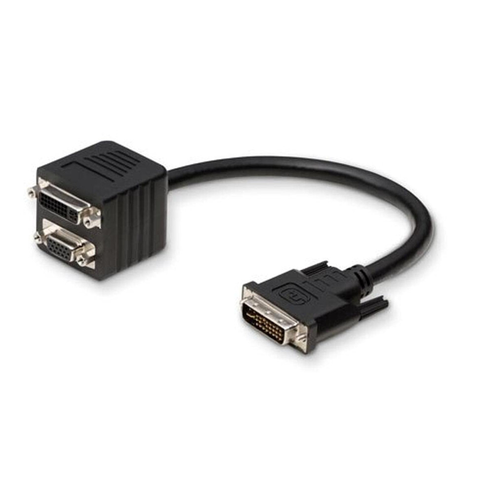 Belkin 1-Foot DVI-I Dual Link to VgADVI-I Dual Link Analog & Digital Y